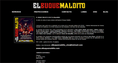 Desktop Screenshot of elbuquemaldito.com
