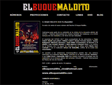 Tablet Screenshot of elbuquemaldito.com